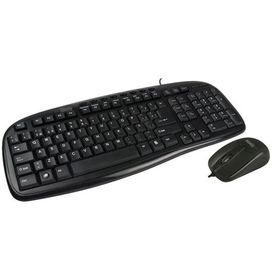 KIT TECLA/MOU ALÁMBRICO EASY LINE EL-993391