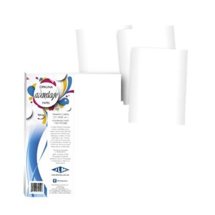 PAPEL OPALINA AVANTAGE T.CARTA 125GR BCA