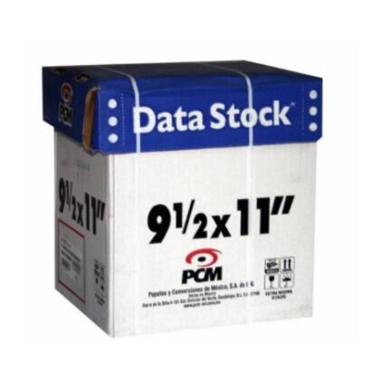 PAPEL STOCK PCM 9.5X11 BLANCO 1 TANTO 3000H