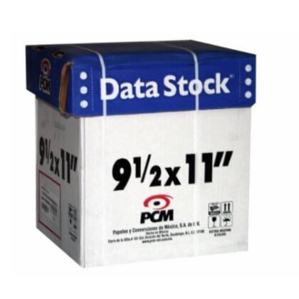 PAPEL STOCK PCM 9.5X11 BLANCO 3 TANTO 1000H