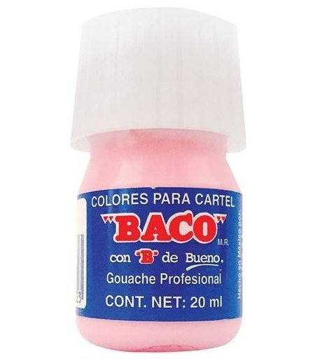 PINTURA CARTEL BACO 20ML 82 ROSA PASTEL