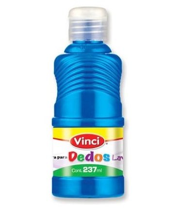PINTURA DIGITAL VINCI 237ML AZUL TURQ