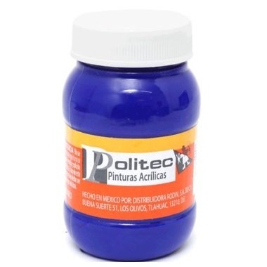 PINTURA POLITEC 100ML 315 AZUL ULTRAMAR