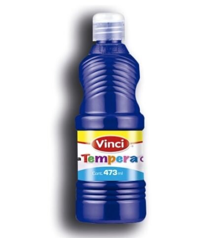 PINTURA TEMPERA VINCI 473ML AZUL REY
