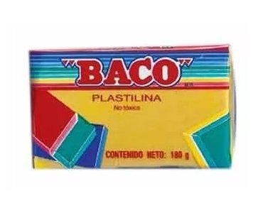 PLASTILINA MARQUETA BACO B-180 CARNE