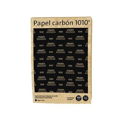 PAPEL CARBON PELIKAN 1010 T.CARTA NEGRO CON 100