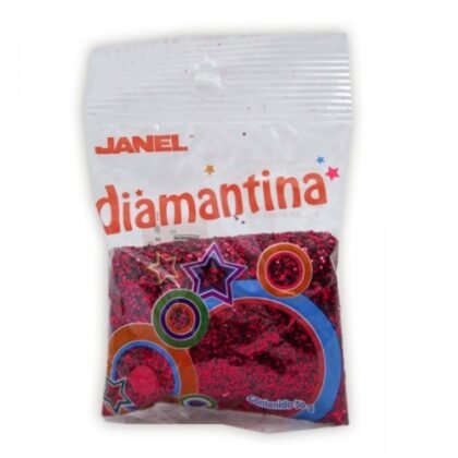 DIAMANTINA JANEL 50 GRS C02 ROJO