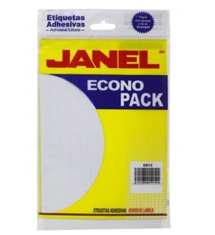 ETIQUETA JANEL ECO NO.1 BCA 9X13 CON 2160