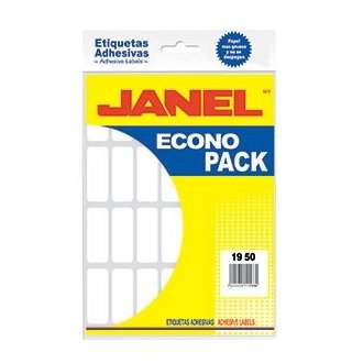 ETIQUETA JANEL ECO NO.15 BCA 19X50 CON 336