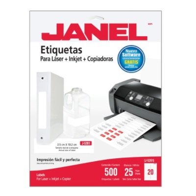 ETIQUETA LR JANEL 108 J5261 25X102 CON 500