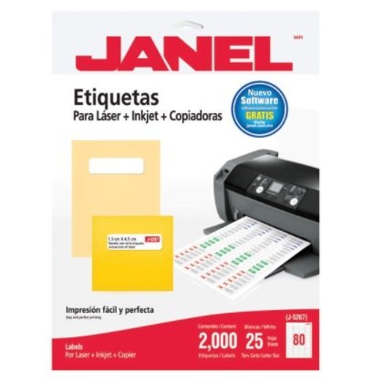 ETIQUETA LR JANEL 108 J5267 13X45 CON 2000