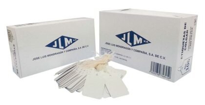 ETIQUETAS DE COLGAR JLM NO.104 CON 100 PZ