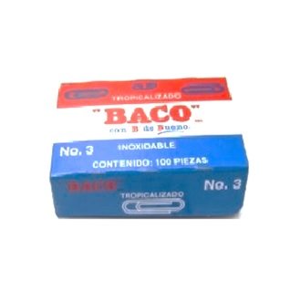 CLIP TROPICALIZADO BACO NO.3 CON 100