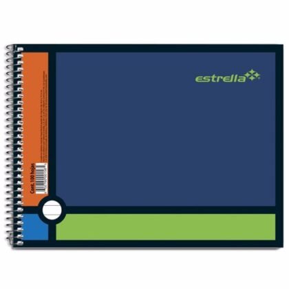 CUADERNO FORMA ITALIANA ESPIRAL ESTRELLA RAY 100