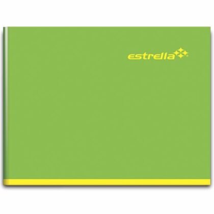 CUADERNO FORMA ITALIANA GRAPA ESTRELLA BLANCO 100 HOJAS