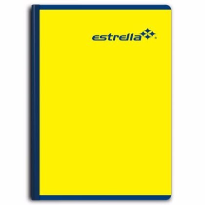 CUADERNO FORMA FRANCESA COSIDO ESTRELLA RAYA