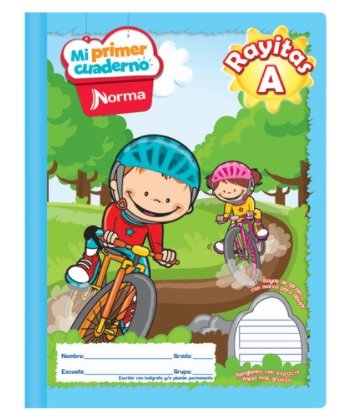 CUADERNO MI PRIMER CUADERNO RAYITAS A