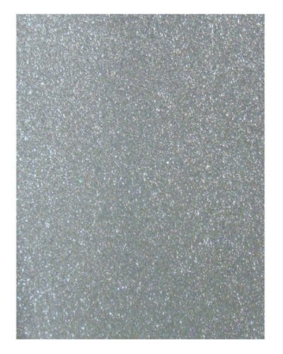 FOAMY 55X43CM C/DIAMANTINA PLATA