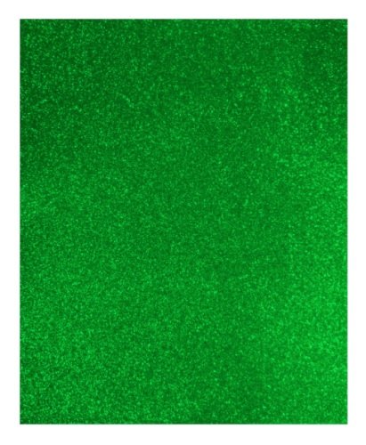 FOAMY 55X43CM CON DIAMANTINA VERDE LIMON
