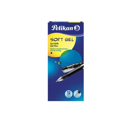 BOLIGRAFO GEL PELIKAN SOFT GEL NEGRO