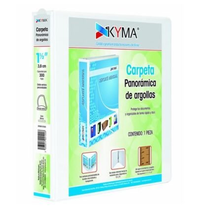 CARPETA KYMA V BLANCA PARA 200HJ "D" 1"
