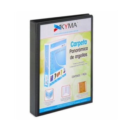 CARPETA KYMA V NEGRA PARA 200HJ "O" 1"
