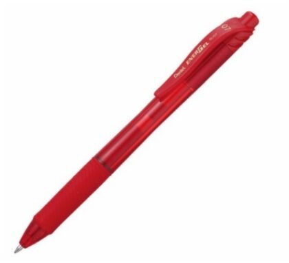 BOLIGRAFO PENTEL ENERGEL RETRA 0.7 ROJO