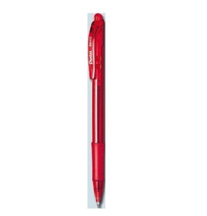 BOLIGRAFO PENTEL WOW RETRACTIL 0.7MM ROJO