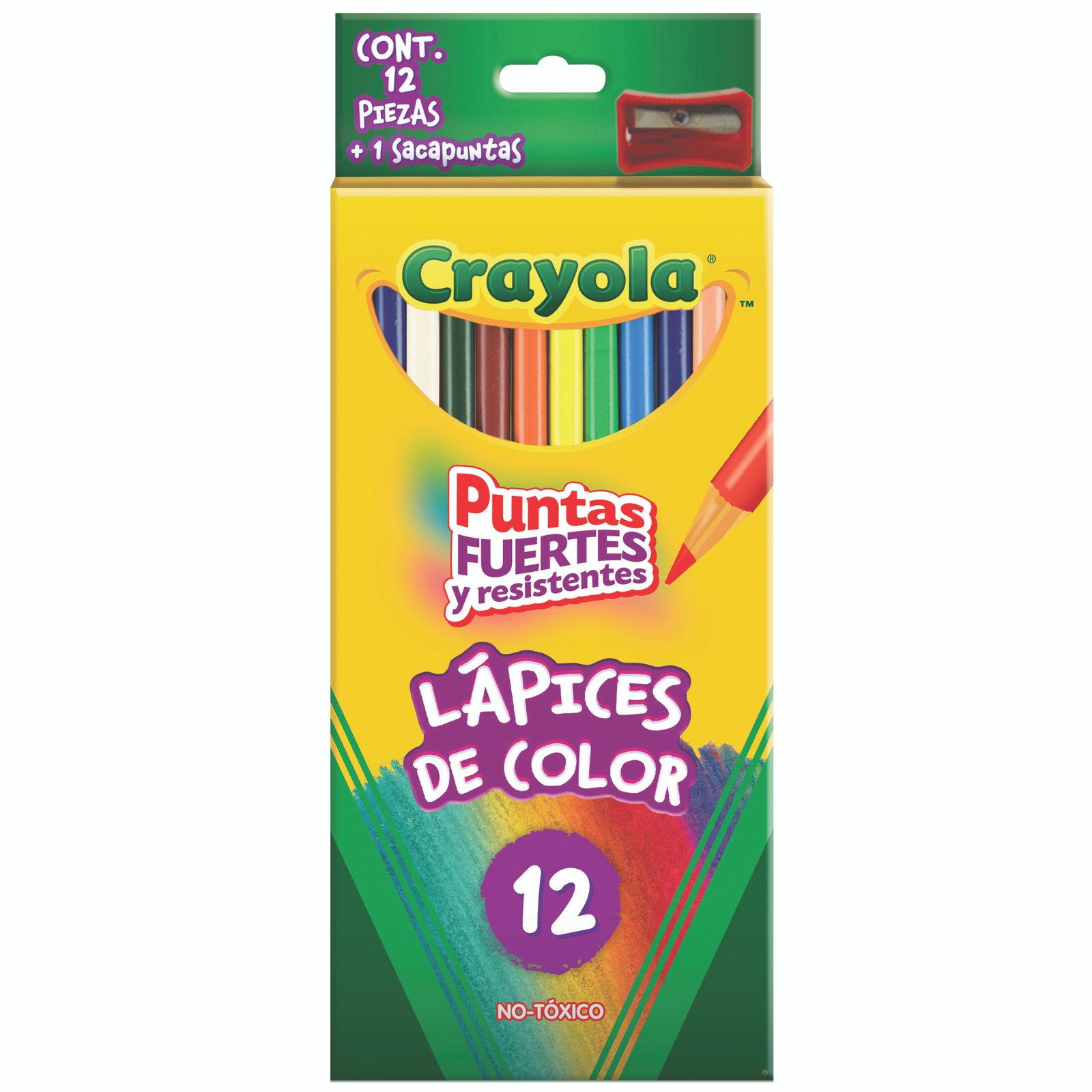 COLORES CRAYOLA REDONDO CON 12