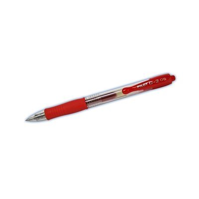 BOLIGRAFO PILOT FIFA G2 EXTRA FINO 0.5 ROJO