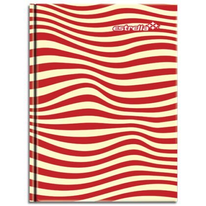 LIBRETA FORMA FRANCESA PASTA DURA ESTRELLA RAYA 192H
