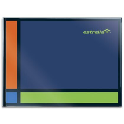 LIBRETA FORMA ITALIANA PASTA DURA ESTRELLA CUADRO GRANDE 96H