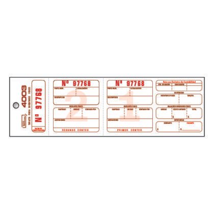 TARJETA INVENTARIO FISICO PRINTAFORM CON 500