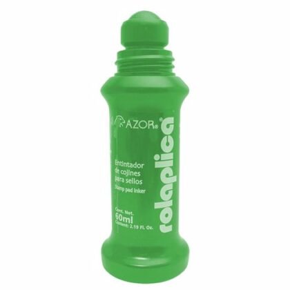 TINTA PARA SELLO ROLAPLICA AZOR VERDE