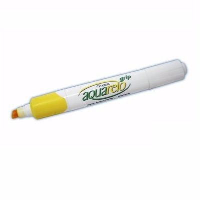 MARCADOR AZOR AGUA AQUARELO GRIP AMARILLO