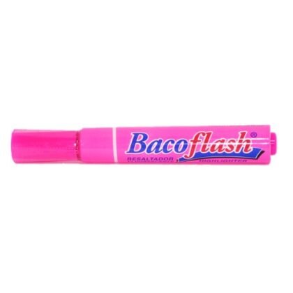 RESALTADOR BACOFLASH PLASTICO ROSA