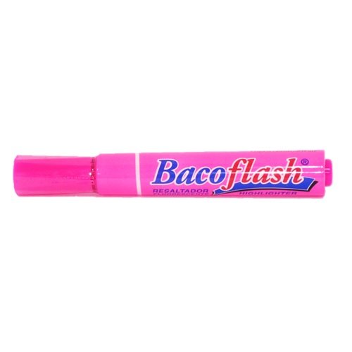 RESALTADOR BACOFLASH PLASTICO ROSA