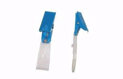 BROCHE CAIMAN PORRAS NO.7 PLASTICO AZUL