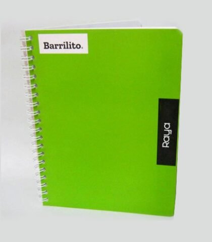 CUADERNO PROFESIONAL BARRILITO DOBLE ARILLO RAYA 100 HOJAS