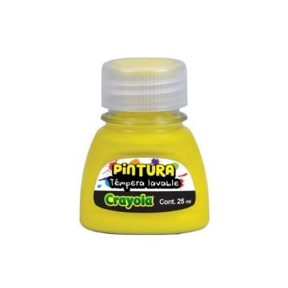 PINTURA CARTEL CRAYOLA 25ML AMARILLO