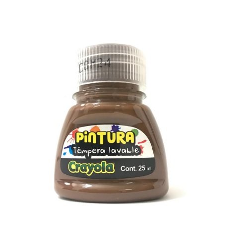 PINTURA CARTEL CRAYOLA 25ML CAFE