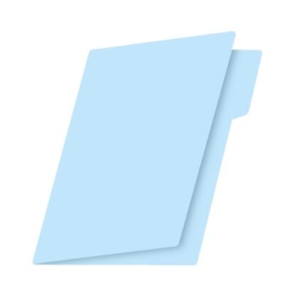 FOLDER FORTEC 1/2 CEJA OFICIO AZUL