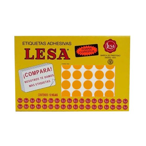 ETIQUETA LESA NO.10 11MM 2112 PZ NJA