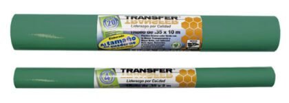 PLASTICO ADHERIBLE TRANSFER 35CMX2MT VERDE BAND