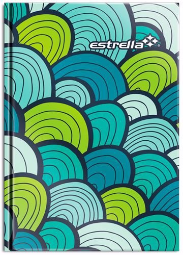 LIBRETA 1/8 ESTRELLA RAYA 144 HOJAS