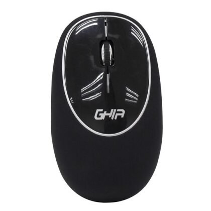 MOUSE INALAMBRICO GHIA ERGON FOAM NEGRO