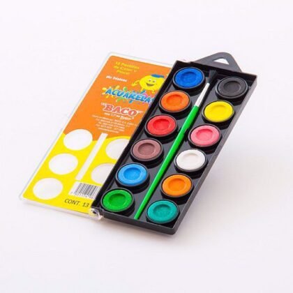 ACUARELA BACO ESTUCHE CON 12 COL Y PINCEL