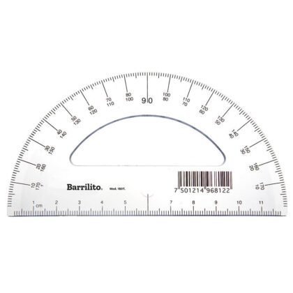 TRANSPORTADOR 180° BARRILITO 180T.