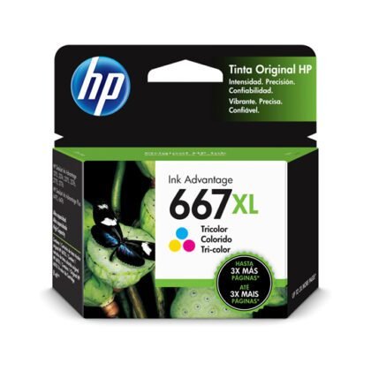 TINTA HP 667XL 3YM80AL TRICOLOR