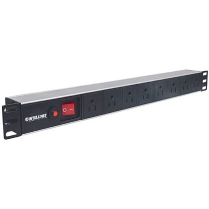 BARRA PDU 8 CONT GAB/RACK 19PULG 1U INT